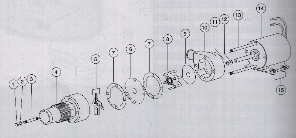 Jabsco 92900-0120 Macerator Grommet