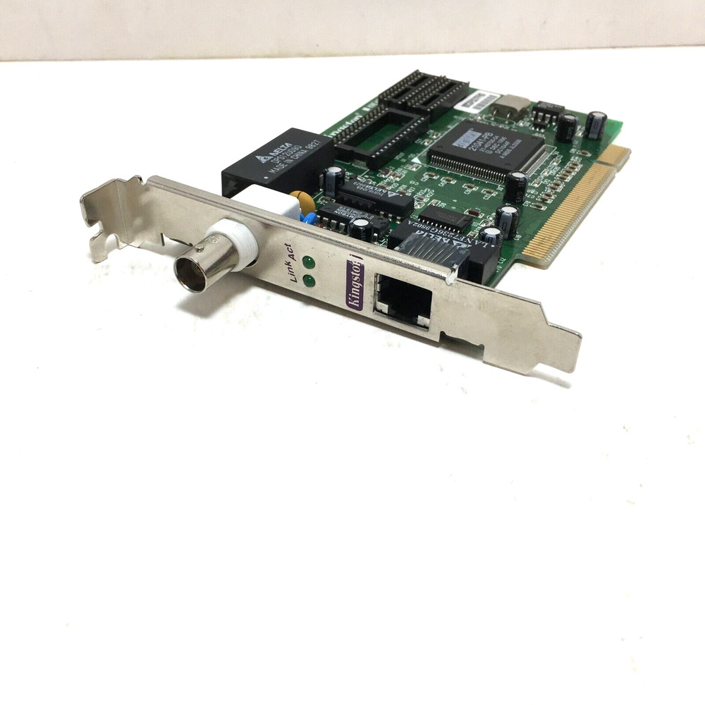 Kingston EtheRx PCI Ethernet Adapter KNE40BT instructions drivers diskettes