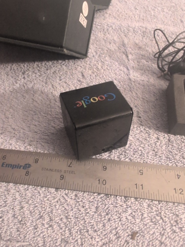 Google Speaker Set Mini Metal Speakers