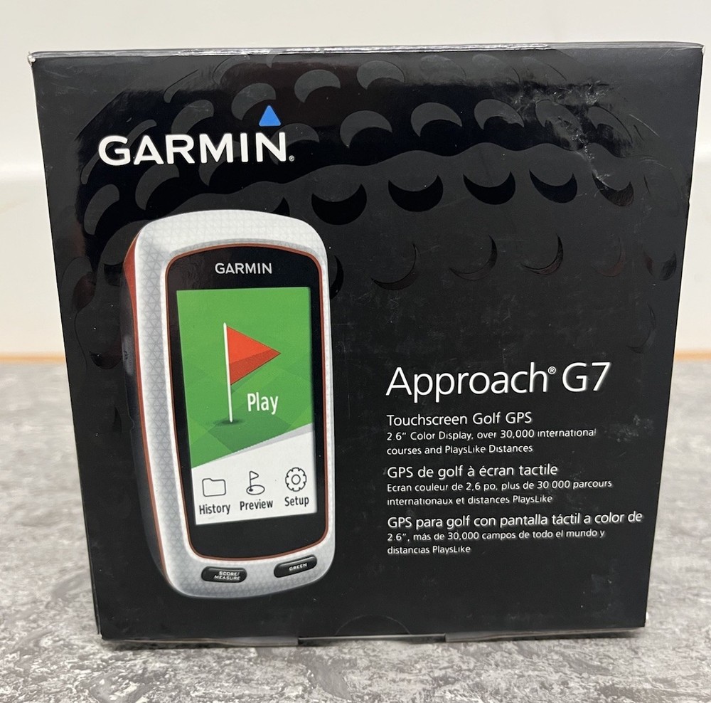 Garmin Approach G7 Touchscreen Golf Course GPS