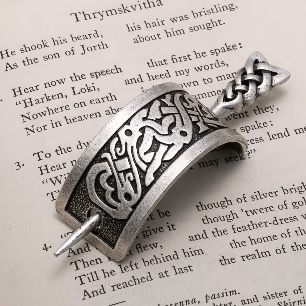 Viking Norse Hair Pin Dragon