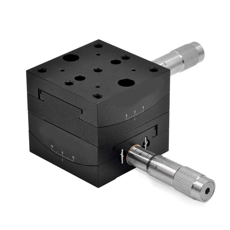 Differential Head Drive Angle Tilt Platform Manual Goniometer Stage