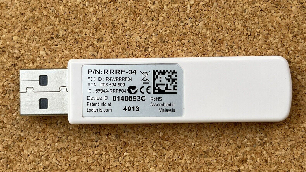 5 TURNING TECHNOLOGIES RRRF-04 USB RF RECEIVER FOR RF AND NXT CLICKER SYSTEMS