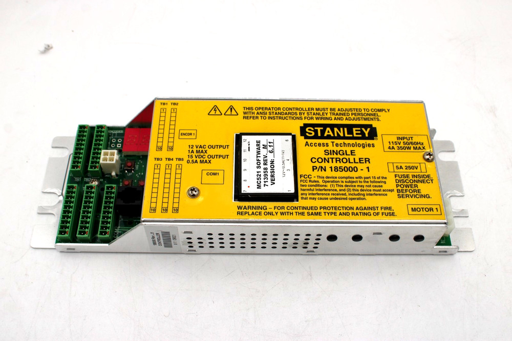 Stanley Access Technologies single controller 185000-1 MC521