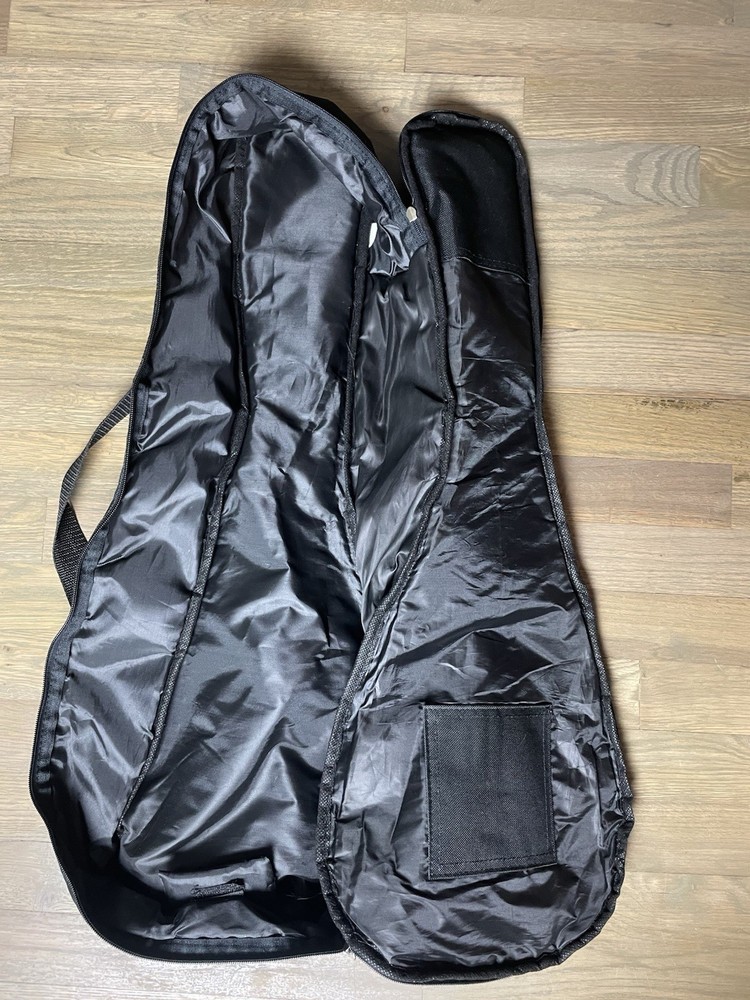 Makala By Kala Soprano Ukulele Black Carry Bag With Handle Backpack Strap Case