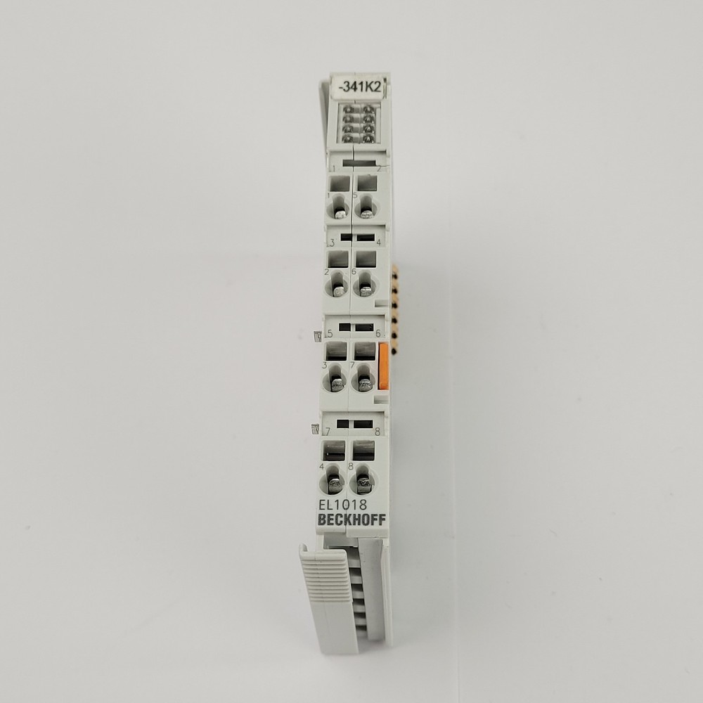 BeckHoff EL1018 EtherCAT Terminal 8-Channel Digital Input, 24 Vdc, 1-Wire System