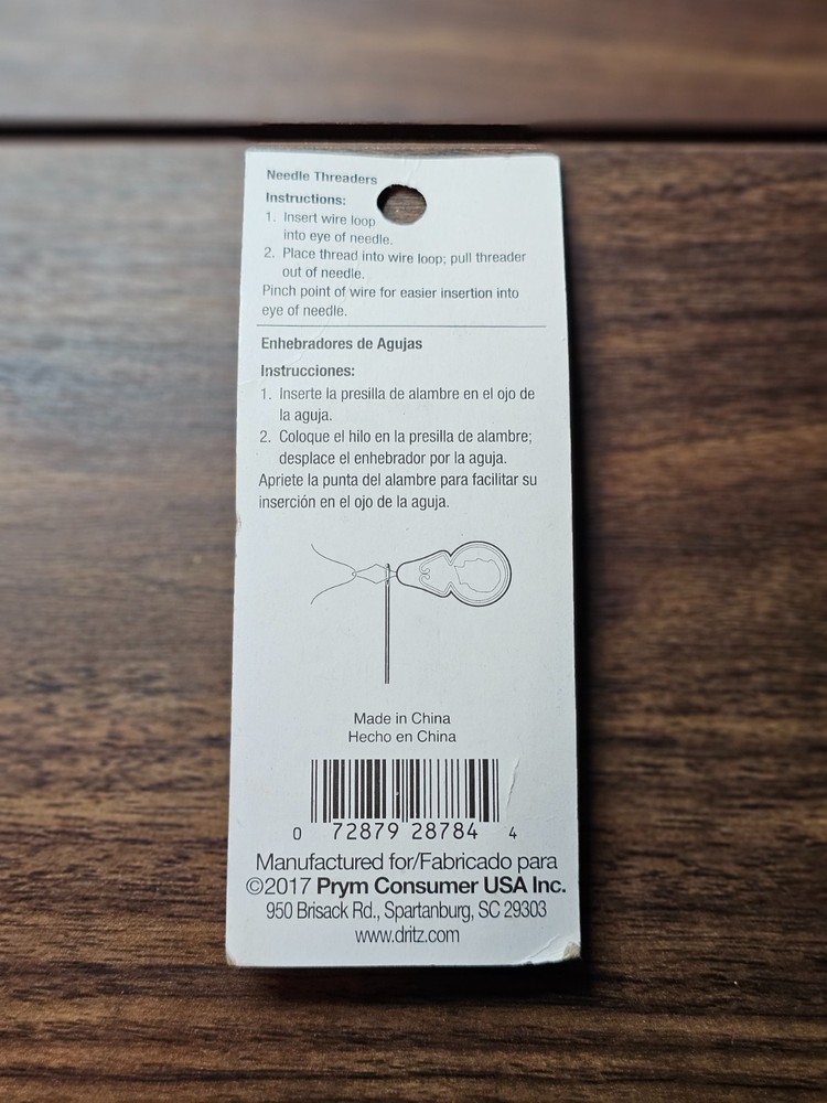 Dritz Needle Threaders 3 Pack Metal Sewing Threader Tools New Sealed