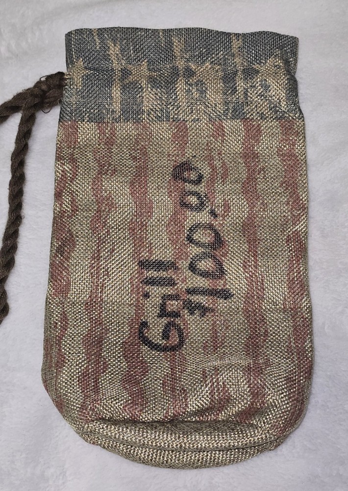 Tito’s Vodka Canvas Drawstring Bag Burlap