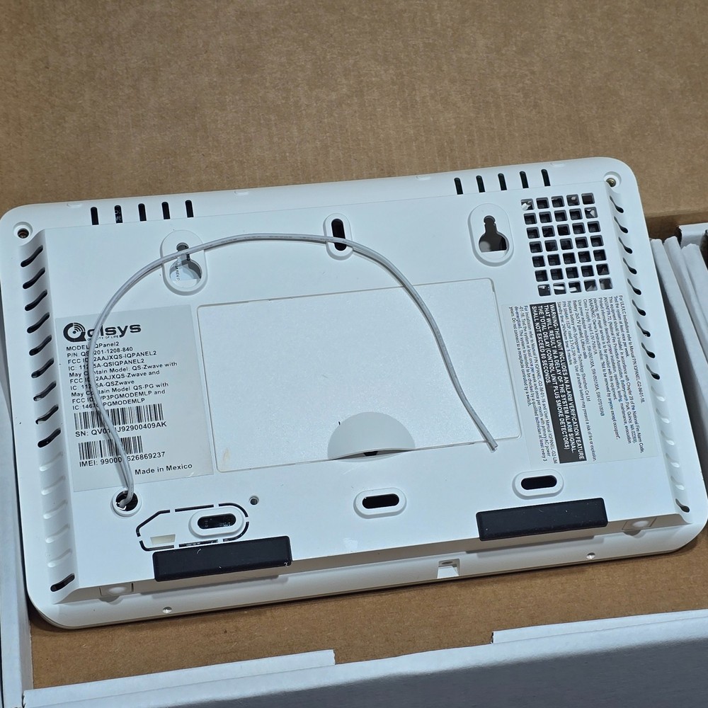 OLSYS IQPANEL2+ 7” HD Touchscreen Security & Smart Home Control System Open Box