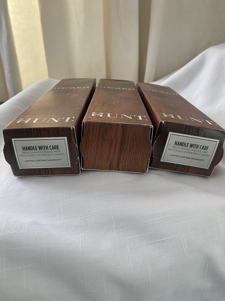 3 Empty Hunt Knifes Boxes