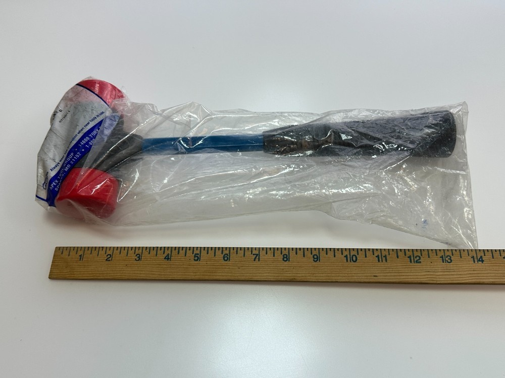 NOS Armstrong Tools USA 2" Soft Face Interchangeable Hammer, Red Medium Tips