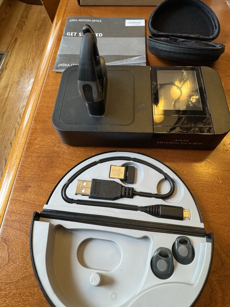 Jabra Motion Office UC Bluetooth Headset - Touch Screen WHB006