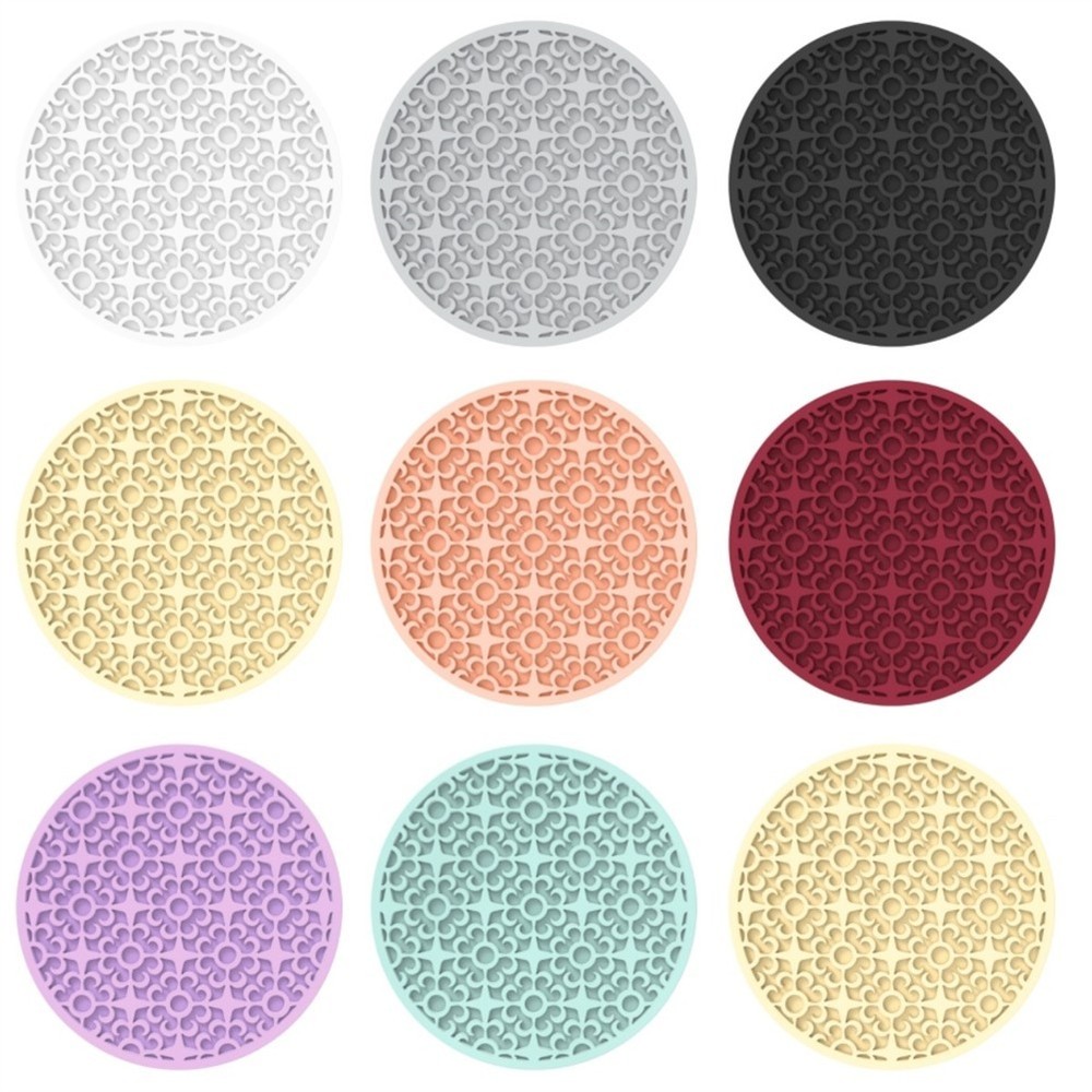 Stylish and Practical Silicone Coasters for Any Setting 8Pcs Set