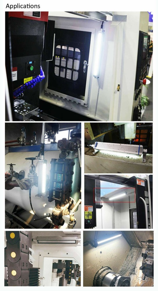 6-40W LED Milling CNC Machine Tool Light Workshop Working Lamp lathe lamp