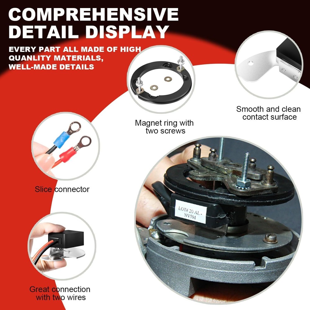 Ignitor Electronic Ignition Conversion Kit For 1181 Delco 8 Cylinder