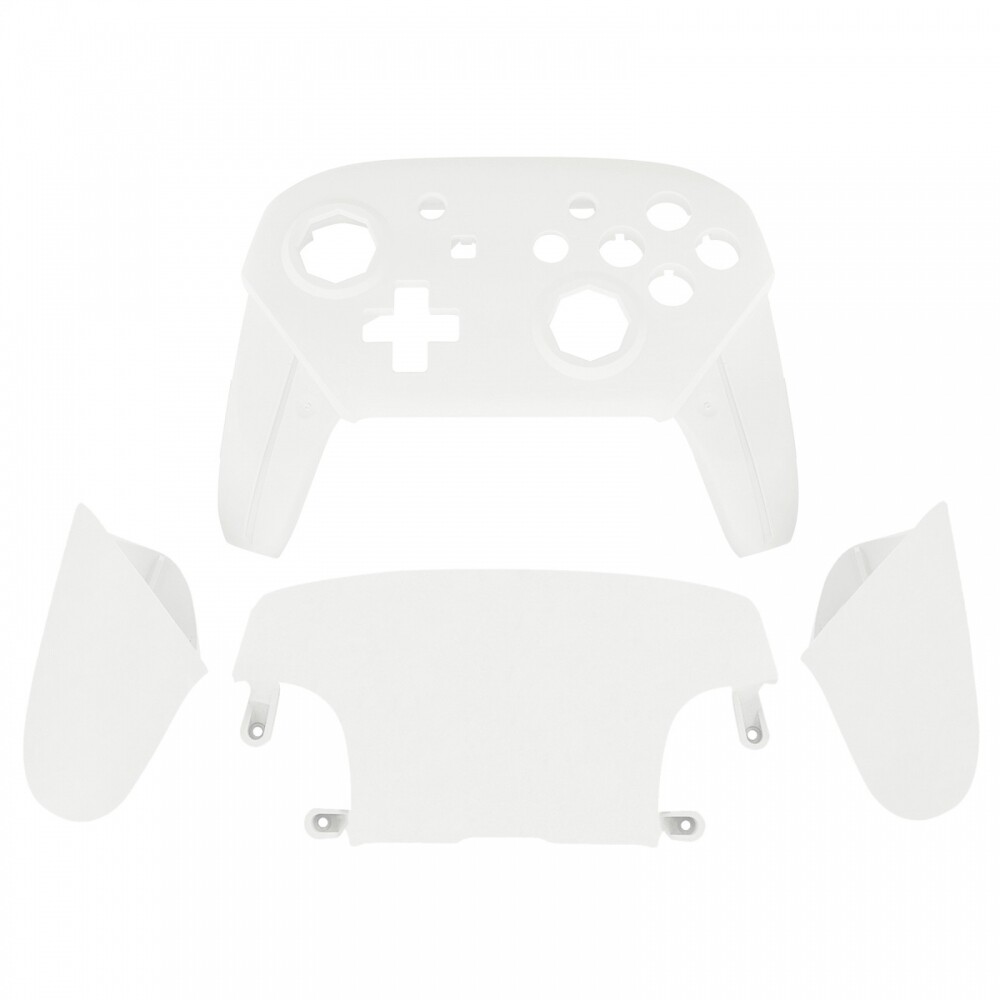 White Octagonal Gated Sticks Design Case for Nintendo Switch Pro Controller