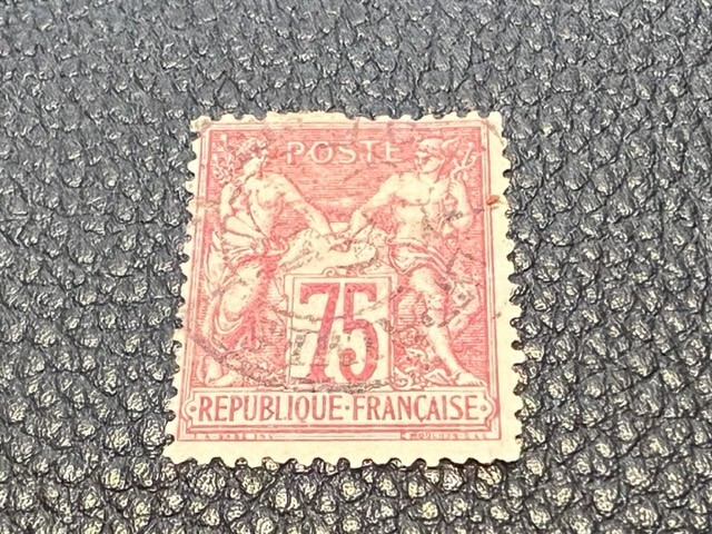 France stamp 83 used (1)