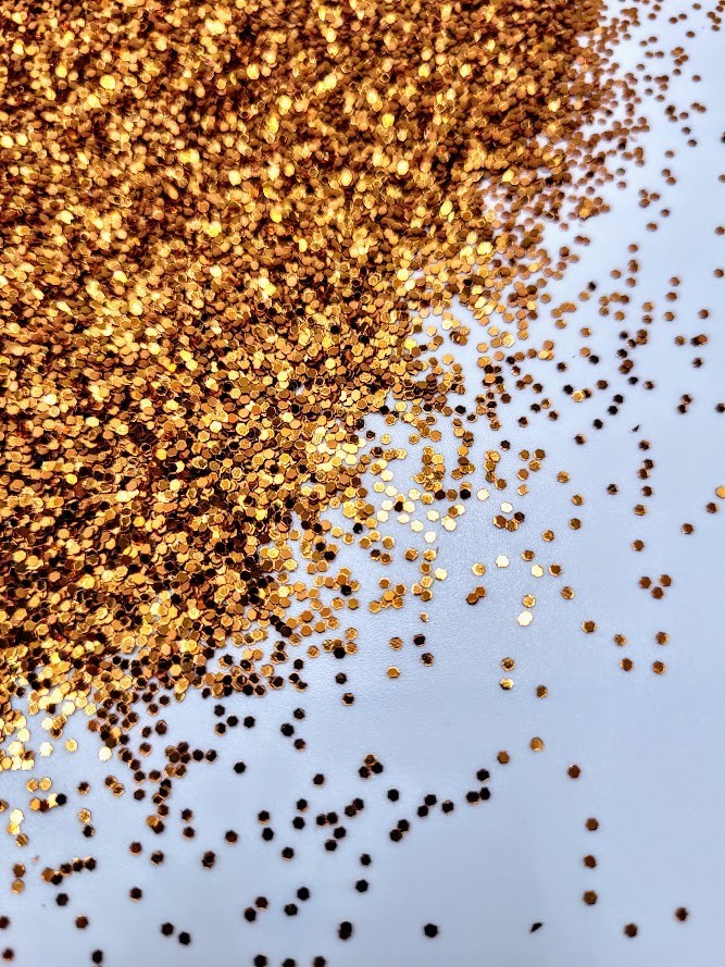 Fine Orange Glitter - Sunset 3 oz.