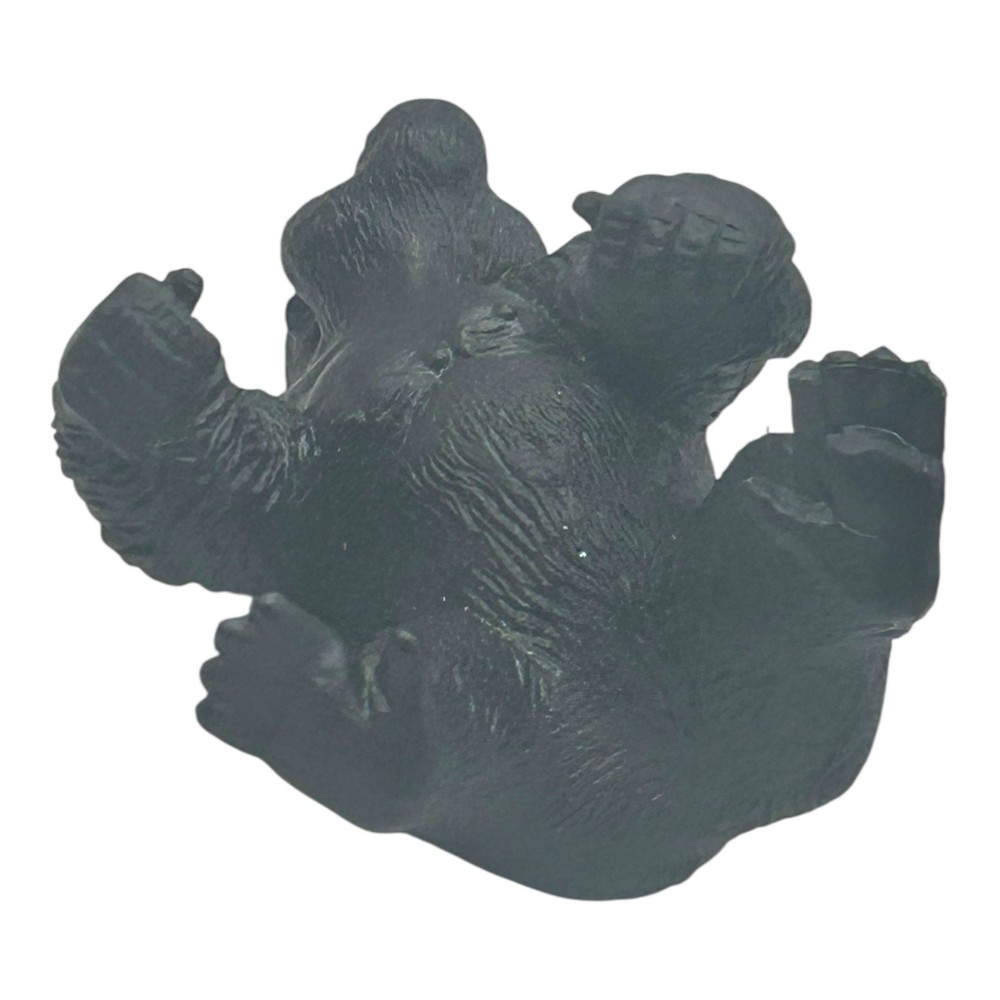2021 Blip Silverback Gorilla Solid PVC Figure Toy 3"