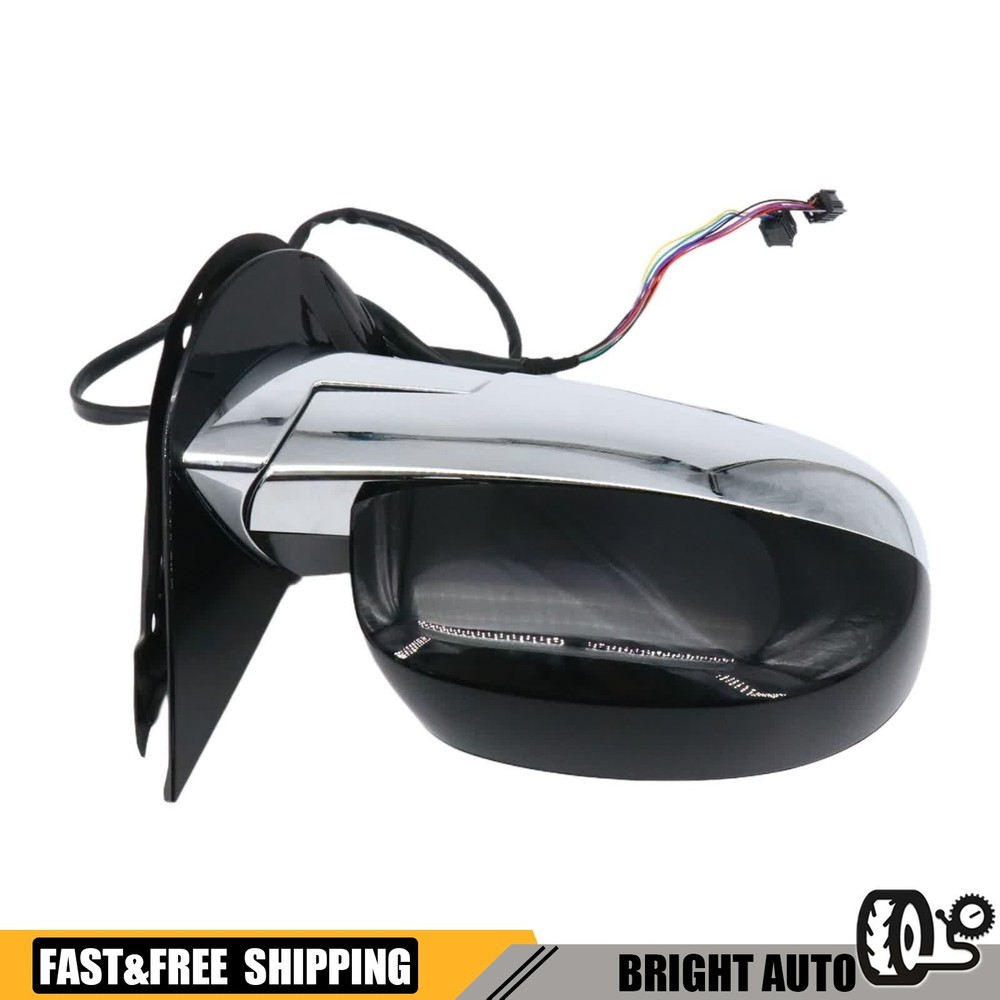 Right Side Mirror Power Folding Heated For 2007-2014 Cadillac Escalade