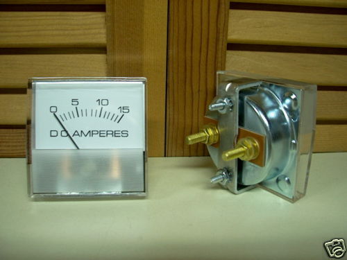 15A DC AMP METER Analog AMMETER for WIND & SOLAR Power