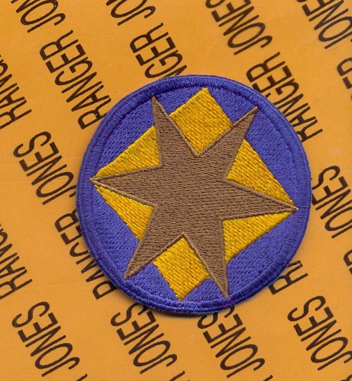 46th Infantry Division Ghost modern made 2.5" shoulder patch c/e