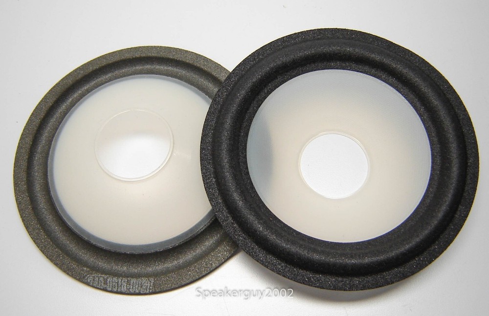 Pair 6" Poly Cones - Speaker Parts - 240-0618