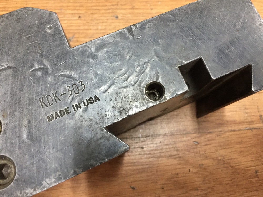 KDK NO. 303 QUICK CHANGE TOOL HOLDER 1.3" CAP