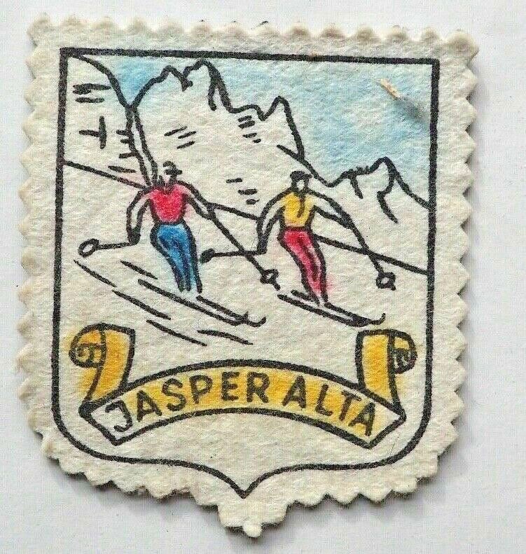 RARE Ski Patch - Jasper Alta Canada