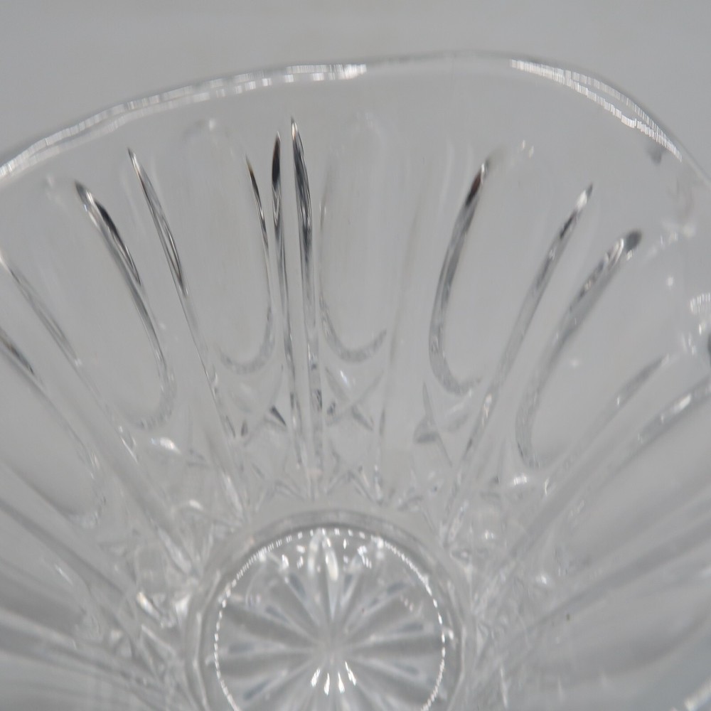 Clear Class Crystal Creamer Replacement 4 in Etched