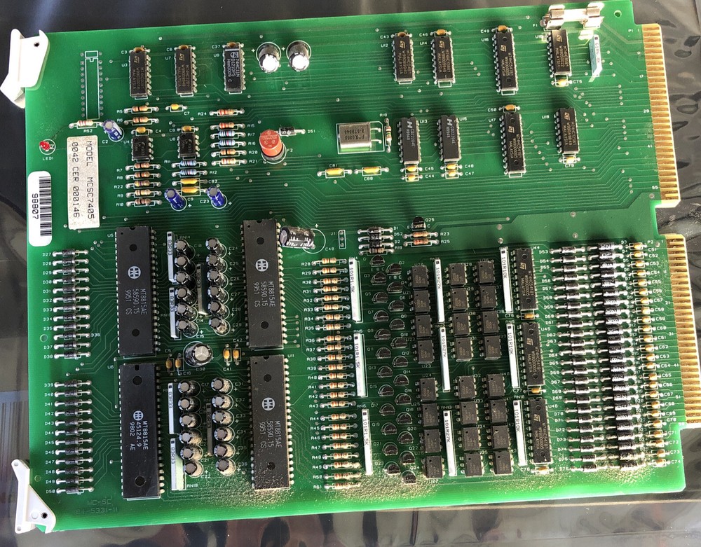 Bogen Multicom 2000 MCSC Station Card Untested 94 5331 11