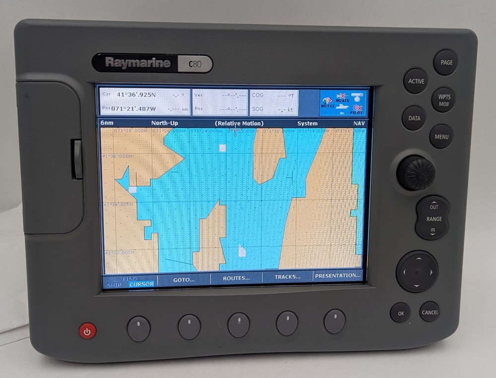 Raymarine C80 Marine Radar GPS Chartplotter 8.4" MFD Display Updated v5.16