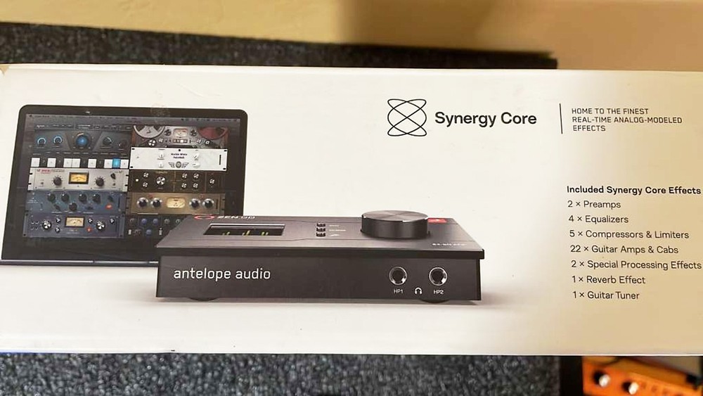Antelope Audio Zen Go Synergy Core Desktop USB Type-C Audio Interface
