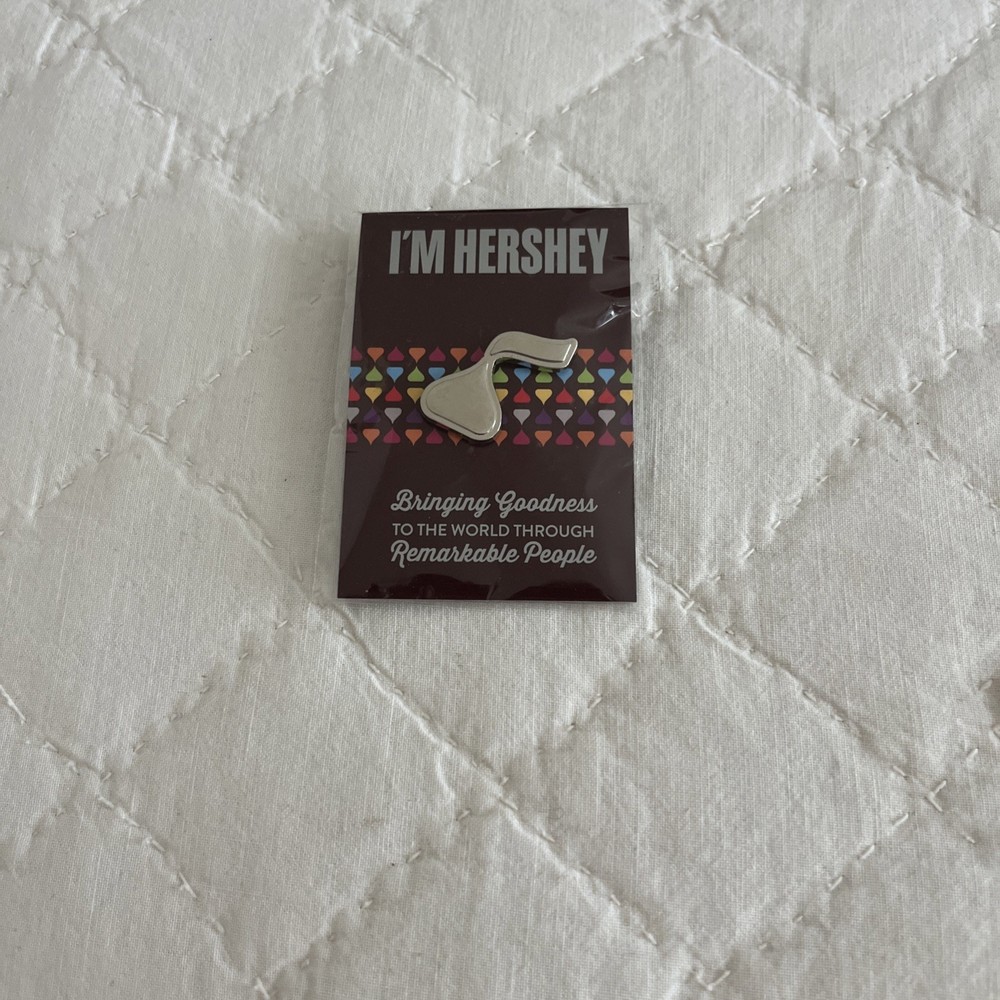 Hershey Company employee pin Hershey kiss