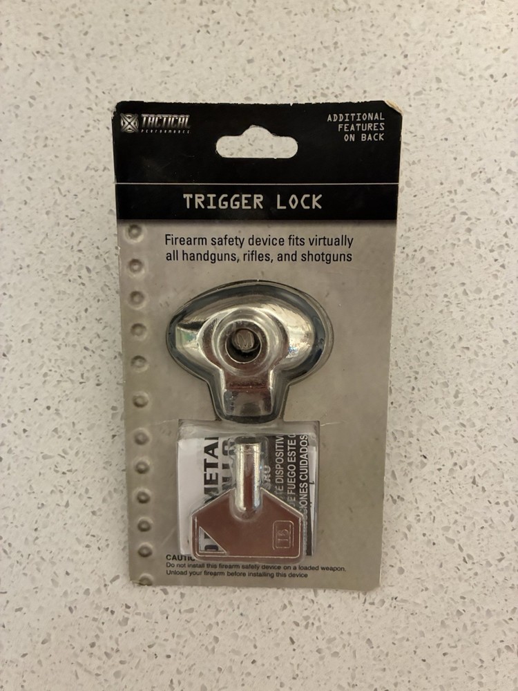 NEW Tactical Performance Gun Trigger Lock with key Sealed