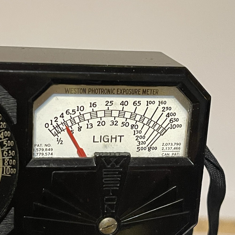 WESTON Universal Exposure Meter Model 650 Photo Light Meter