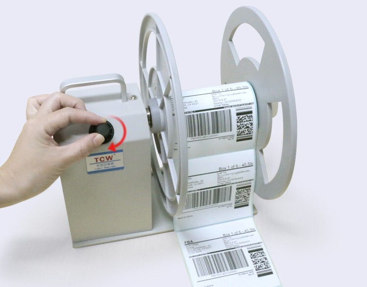 TCW-T6 Automatic Label Rewinding Machine Bar Code Label Rewinder Two-way Label