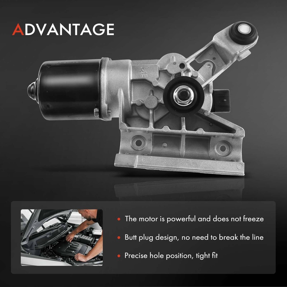 Windshield Wiper Motor For Nissan Frontier Pathfinder Xterra 2005-2008 Front