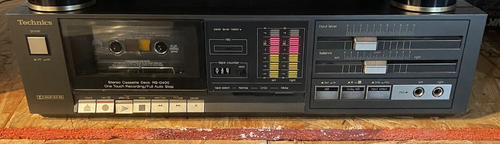 Technics RS-D400 Cassette Deck, New Belts, Tested and Working