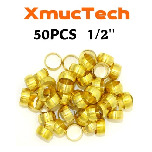 Compression Fitting Ferrule Sleeve, Ferrules Compression Fitting Kit (50pcs