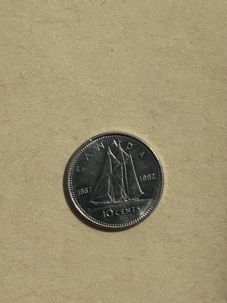 1992 Canada 10 Cents