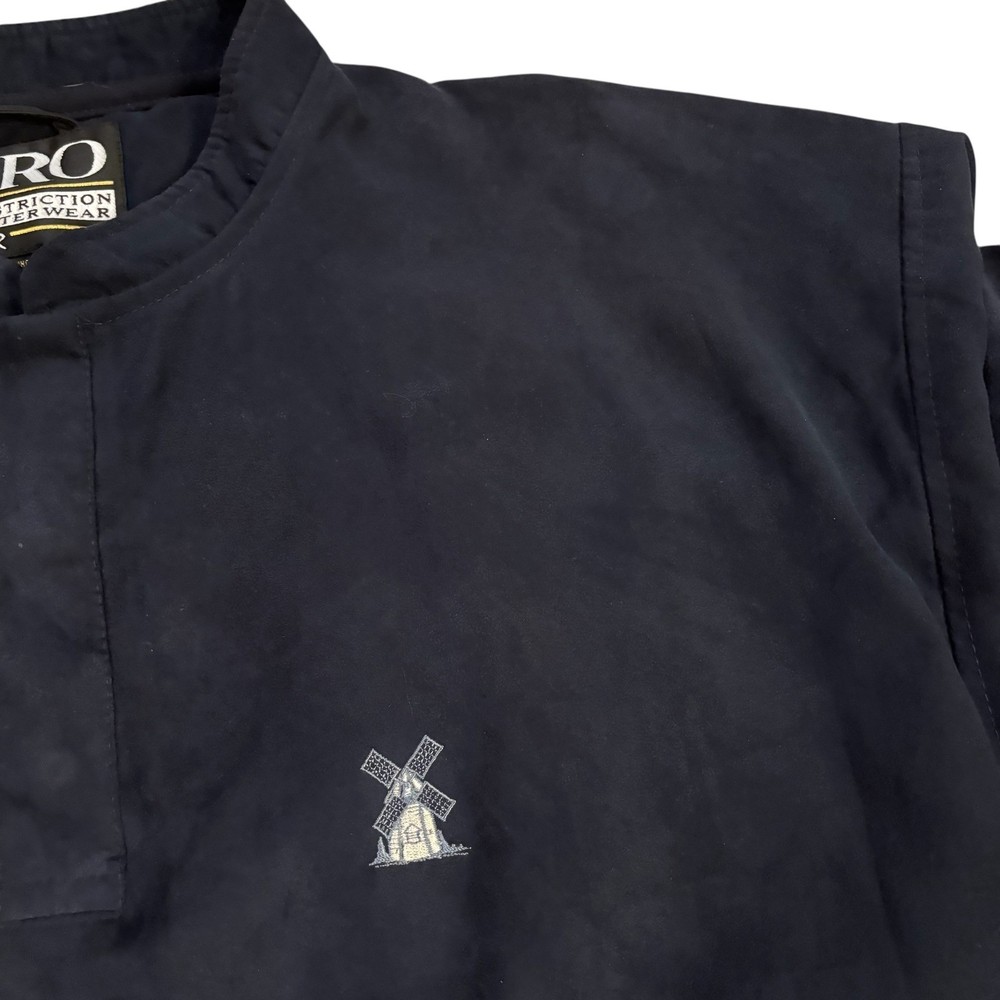 Zero Restriction Golf Outerwear Windbreaker Pullover Mens L Long Sleeve