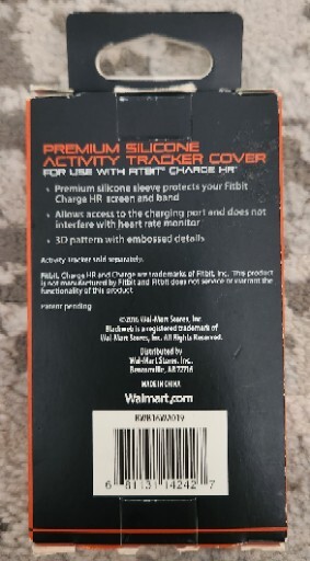 Fitbit Charge HR Activity Tracker Silicone Cover - BRAND NEW UNOPENED