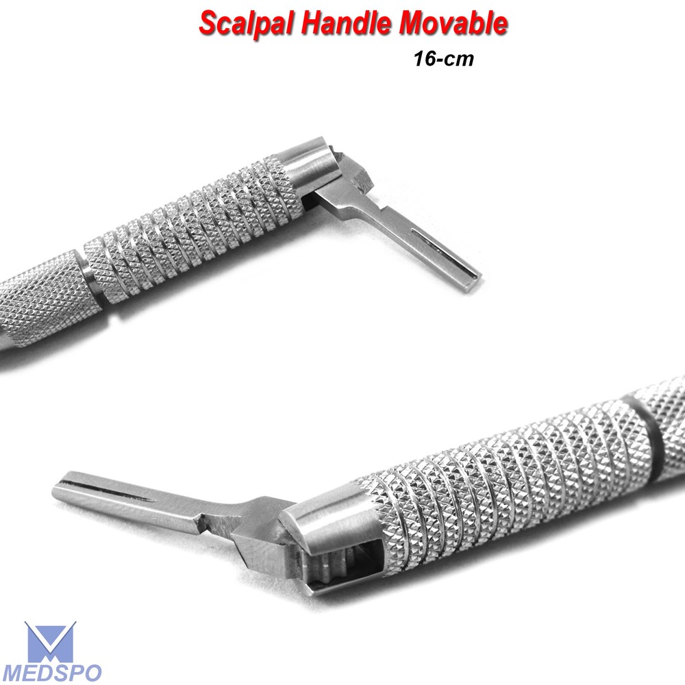 Medical Round Scalpel Handle Dissection Scalpel Handle Movable Surgical Tool CE