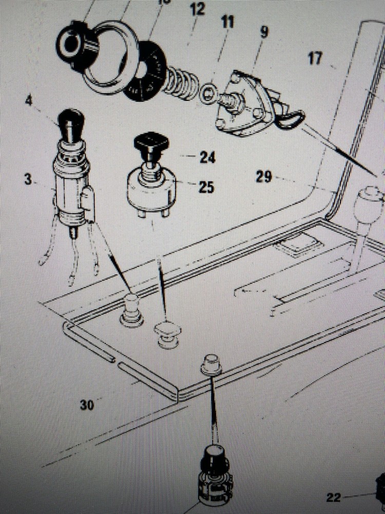 JENSEN INTERCEPTOR , SP , FF & CONVERTIBLE - CIGAR LIGHTER ELEMENT # CT 5724