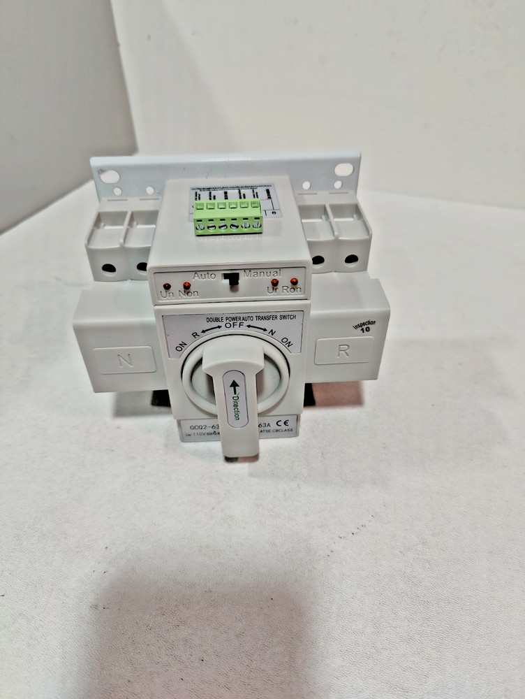 63A 2P 110V Dual Power Automatic Transfer Switch Generator Changeover Switch