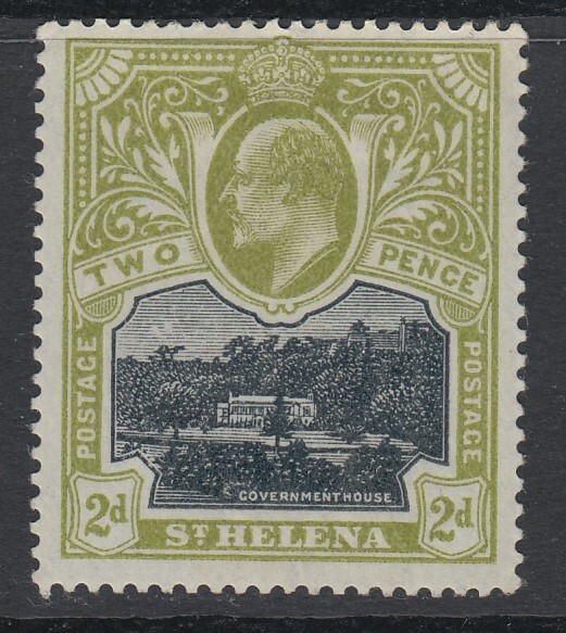 St. Helena, Scott 52 (SG 57), MLH