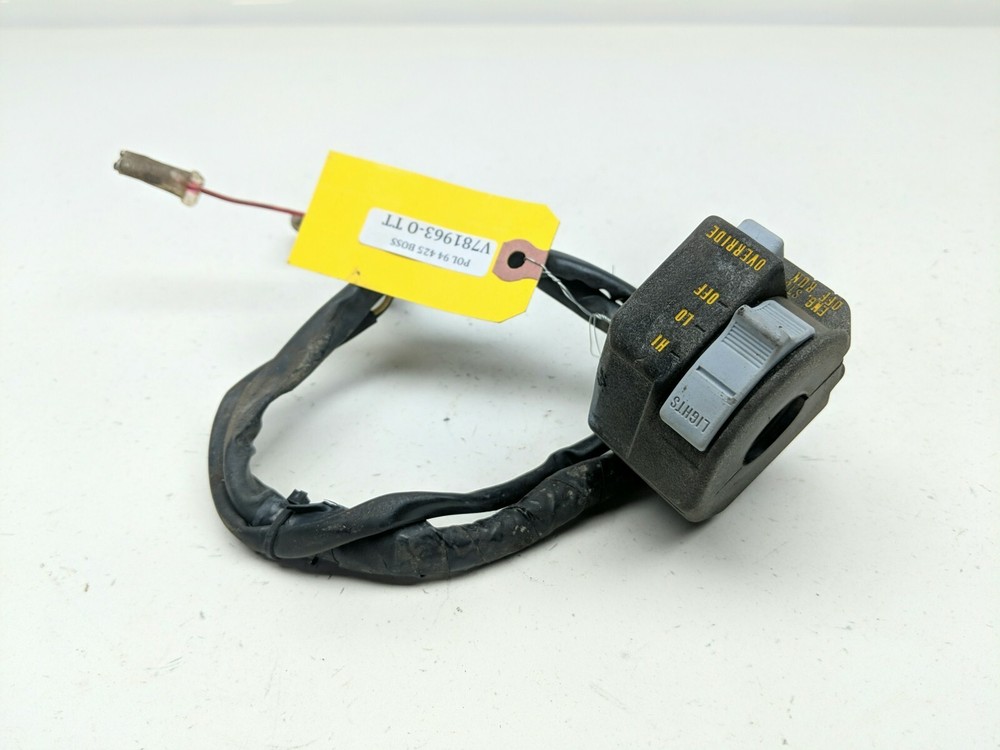 94 Polaris Trail Boss 425 Front Left Control Button Switch