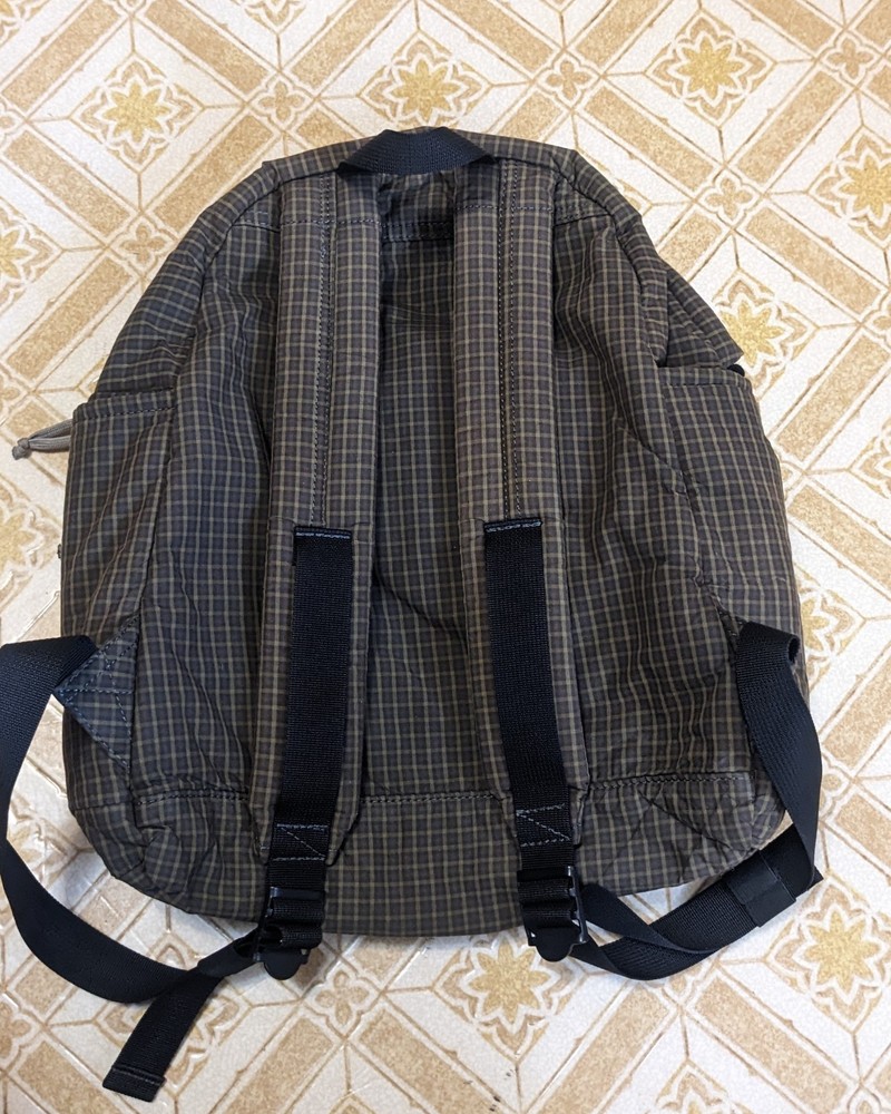 Bluelug Mini Daypack (Padded Brown Nylon Pattern)