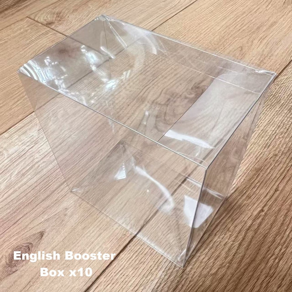 Booster Box Protector Case - 10 PACK - Clear Protective Display